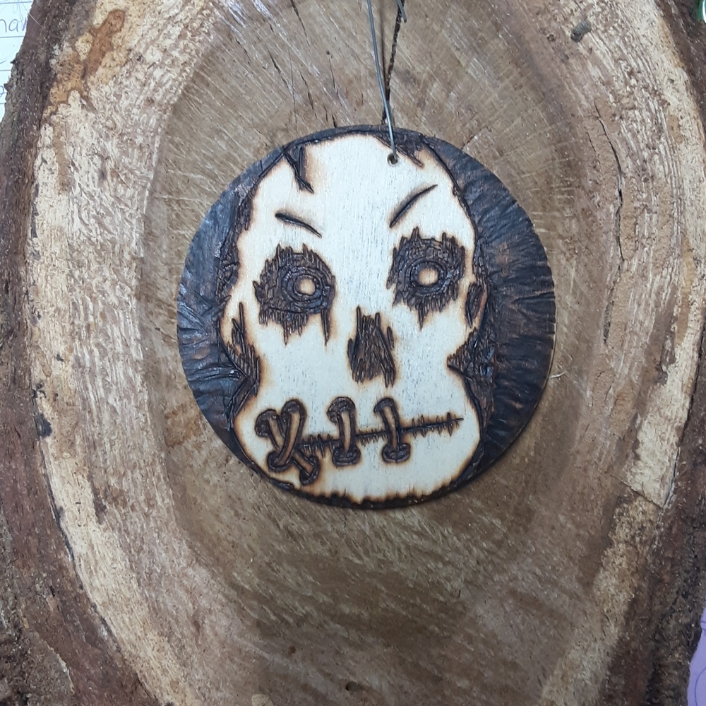 Woodburnt art